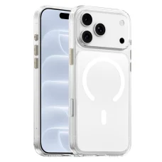  iPhone 18 Pro / iPhone 17 Pro Blueo Crystal+ átlátszó, ütéscsillapító MagSafe-tok