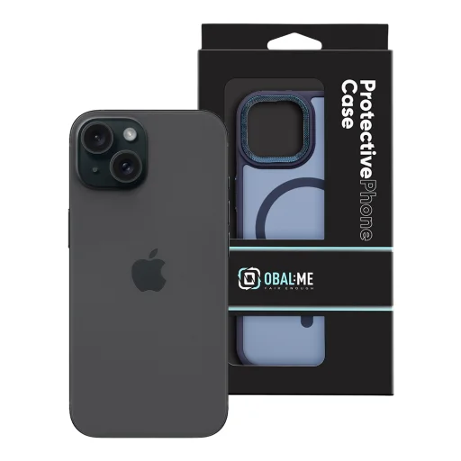  Apple iPhone 15 tengerészkék OBAL:ME MagNetix Lumen tok - 7