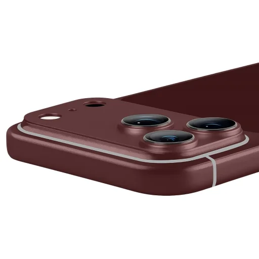  Apple iPhone 18 Pro Max sötét cseresznyeszínű OBAL:ME kamerasziget- és lencsevédő - 2