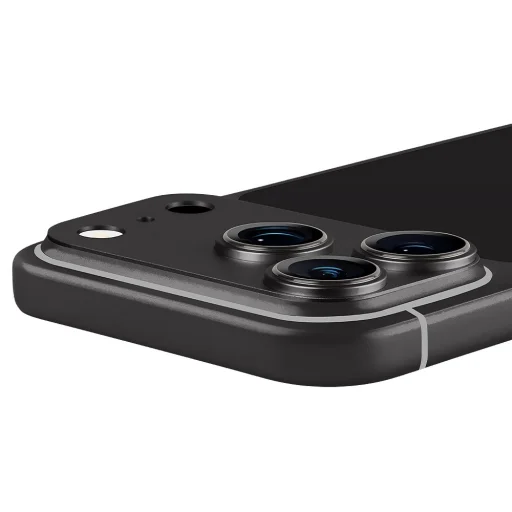  Apple iPhone 18 Pro készülékhez való fekete OBAL:ME kamerasziget- és lencsevédő - 2