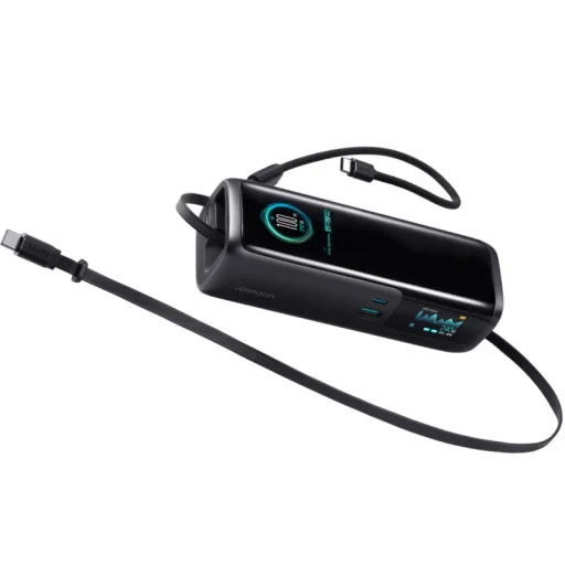 Joyroom PODIX PR70 külső akkumulátor, 25000 mAh, 240 W, fekete - 6