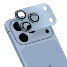  Apple iPhone 18 Pro készülékhez való világoskék OBAL:ME kamerasziget- és lencsevédő