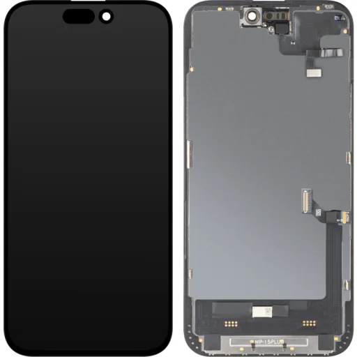  Apple iPhone 15 Plus fekete MP lágy OLED kijelzőmodul közelség- és fényérzékelővel, FHD - 2