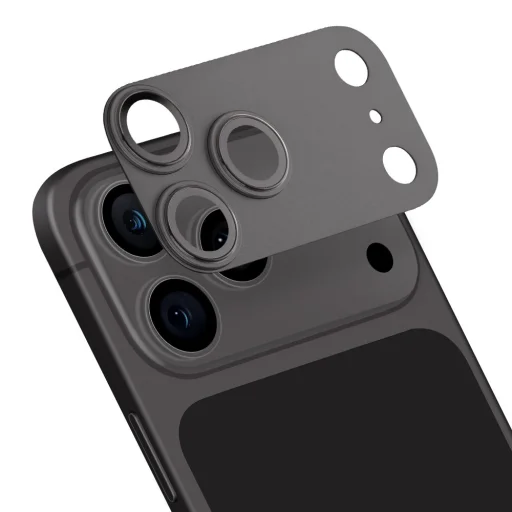  Apple iPhone 18 Pro Max fekete OBAL:ME kamerasziget- és lencsevédő - 1