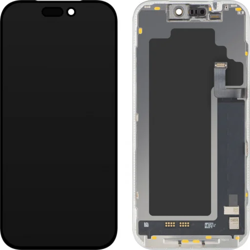  Apple iPhone 17 Pro MP kijelzőmodul, rugalmas OLED, FHD, 120 Hz, diagnosztikai változat, fekete - 2