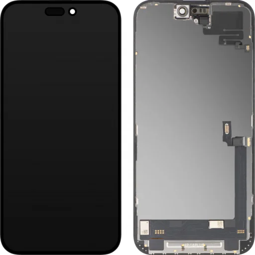  Apple iPhone 16 Plus MP utángyártott kijelzőmodul közelség- és fényérzékelővel, lágy OLED, diagnosztikai változat, fekete - 2