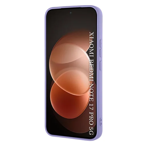  Xiaomi Redmi Note 17 Pro 5G világoslila Techsuit SoftFlex szilikon tok - 2