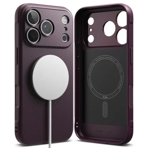  Ringke Onyx MagSafe mágneses TPU telefontok, bordó - 2