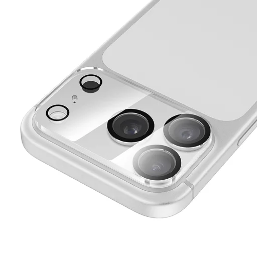  iPhone 18 Pro Borofone BF13 3D minden egyben edzettüveg kameralencse-védő, 10 db - 3