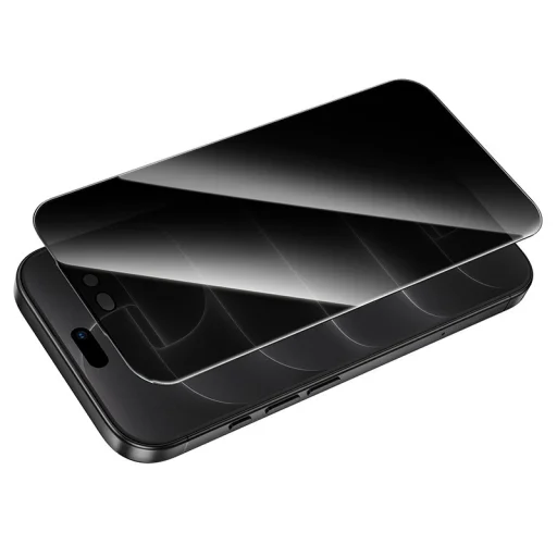  iPhone 17 Pro Max Borofone BF10 Armor betekintésgátló edzett üveg, 10 db - 3
