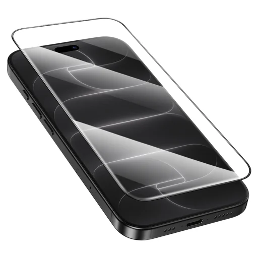  iPhone 17 Pro és iPhone 18 Pro edzett üveg – Borofone BF9 Armor HD, 10 db - 4