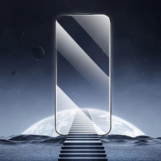  iPhone 17 Pro és iPhone 18 Pro edzett üveg – Borofone BF9 Armor HD, 10 db - 7