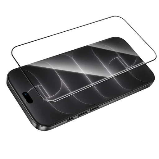  iPhone 17e/16e/14/13/13 Pro Borofone BF11 Armor Shield teljes kijelzős HD edzett üveg - 3