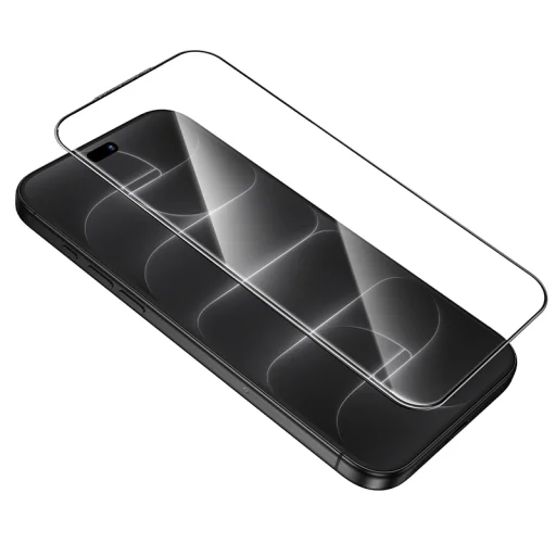 iPhone 17e/16e/14/13/13 Pro Borofone BF11 Armor Shield teljes kijelzős HD edzett üveg - 5