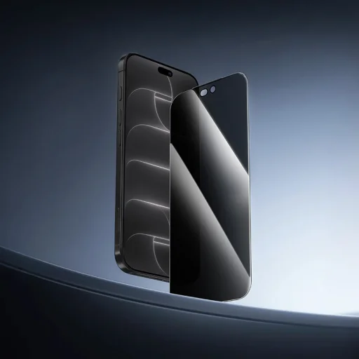  iPhone 17e/16e/14/13/13 Pro készülékhez való Borofone BF10 Armor betekintésgátló edzett üveg, 10 db - 6