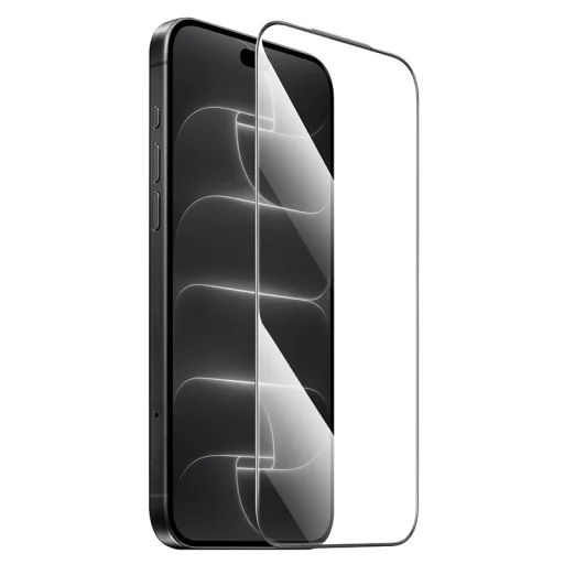  iPhone 17e/16e/14/13/13 Pro Borofone BF9 Armor HD teljes kijelzős edzett üveg, 10 db - 2
