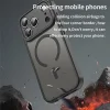  iPhone 18 Pro Max / iPhone 17 Pro Max mágneses, matt PC és TPU védőtok – fekete thumbnail