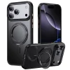  iPhone 18 Pro Max / iPhone 17 Pro Max mágneses tok forgatható támasszal, fekete thumbnail