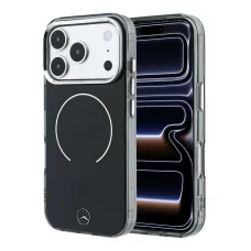  iPhone 18 Pro Mercedes kétrétegű MagSafe tok – fekete/antracit