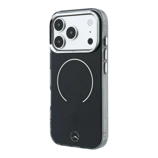  iPhone 18 Pro Mercedes kétrétegű MagSafe tok – fekete/antracit - 2