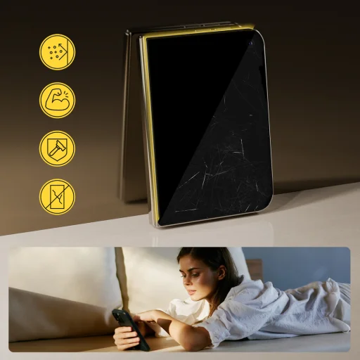  iPhone Duo átlátszó edzett üveg – Wozinsky EasyFit Clear Glass, 2 db - 5
