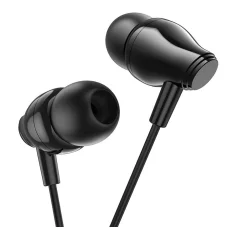 Borofone BM61 Wanderer vezetékes USB-C fülhallgató mikrofonnal, fekete