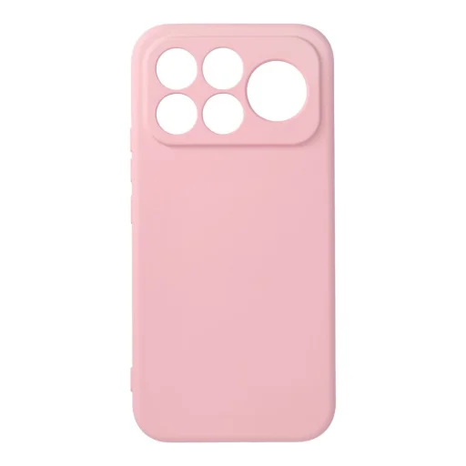  Poco F9 Pro púderrózsaszín szilikon tok - 1