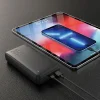 HOCO J87A Tracker 20 000 mAh külső akkumulátor, PD, QC3.0, 20 W, 3 A, fekete thumbnail