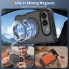  iPhone Duo matt fekete Techsuit PureFrost MagSafe tok thumbnail
