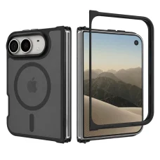  iPhone Duo matt fekete Techsuit PureFrost MagSafe tok