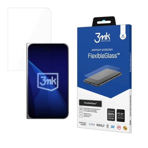 iPhone Duo 3mk FlexibleGlass átlátszó kijelzővédő fólia - 1
