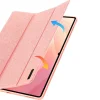  Samsung Galaxy Tab S12 Ultra / Tab S11 Ultra rózsaszín Dux Ducis Domo könyvszerű tok S Pen-tartóval thumbnail
