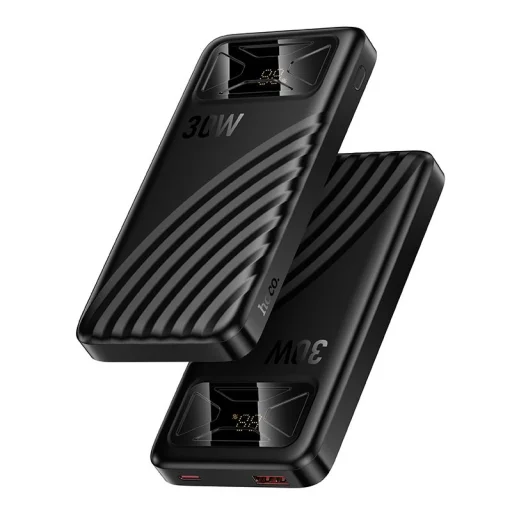 Hoco Q42 10 000 mAh-s, 30 W-os külső akkumulátor, fekete - 2
