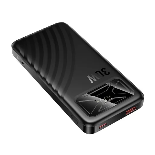 Hoco Q42 10 000 mAh-s, 30 W-os külső akkumulátor, fekete - 3