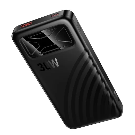 Hoco Q42 10 000 mAh-s, 30 W-os külső akkumulátor, fekete - 6