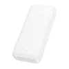 Hoco J163A 20 000 mAh külső akkumulátor négy beépített kábellel, fehér thumbnail