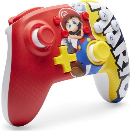 PowerA Enhanced NANO Mario Victory vezeték nélküli kontroller Nintendo Switch konzolokhoz - 2