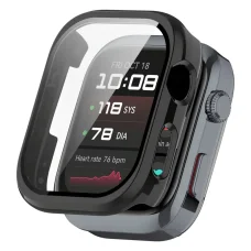  Huawei Watch D2-höz való Techsuit Defense360 Pro fekete tok kijelzővédő fóliával