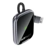 Acefast QC1 vezeték nélküli CarPlay és Android Auto autós adapter, fémes szürke thumbnail