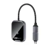 Acefast QC1 vezeték nélküli CarPlay és Android Auto autós adapter, fémes szürke thumbnail
