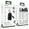 Acefast QC1 vezeték nélküli CarPlay és Android Auto autós adapter, fémes szürke thumbnail