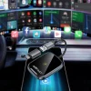 Acefast QC1 vezeték nélküli CarPlay és Android Auto autós adapter, fémes szürke thumbnail