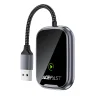 Acefast QC1 vezeték nélküli CarPlay és Android Auto autós adapter, fémes szürke thumbnail