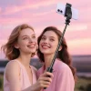 Acefast E42 szelfibot automatikusan nyíló állvánnyal és Bluetooth-távirányítóval, 63 cm, fekete thumbnail