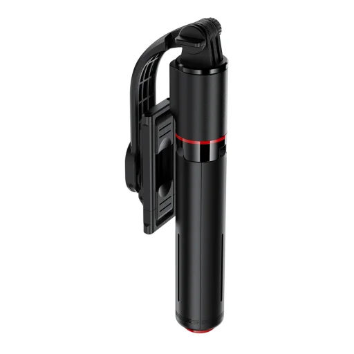 Acefast E42 szelfibot automatikusan nyíló állvánnyal és Bluetooth-távkioldóval, 1,05 m, fekete - 4