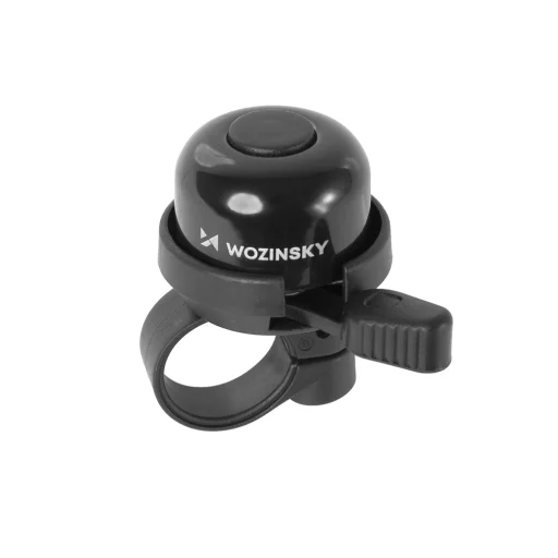 Wozinsky WDR-S2 mechanikus kerékpárcsengő, fekete - 3