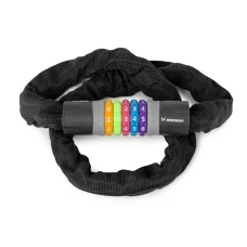 Wozinsky WZR-K1 kódos láncos kerékpárzár, 100 cm, fekete