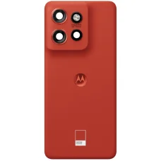 Motorola Edge 50 Neo akkumulátorfedél, Poinciana piros