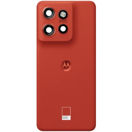 Motorola Edge 50 Neo akkumulátorfedél, Poinciana piros - 1