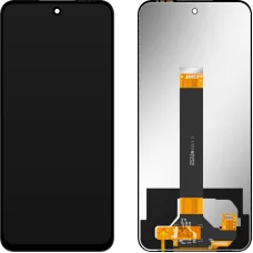 MP LCD kijelzőmodul TCL 60 SE / 605 készülékhez, keret nélkül, utángyártott, fekete